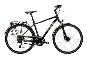 Bicicleta Urban Kross Trans 7.0 BG 28 inch neagra Shimano Cues