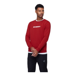 Bluza Barbati Mammut Core ML Crew Neck Logo Dark Mammut Red