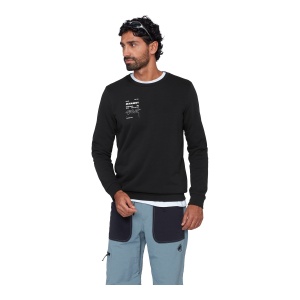 Bluza Barbati Mammut Core ML Crew Neck Vert Black