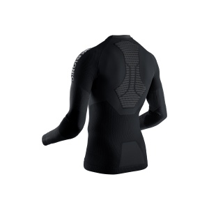 Bluza Barbati X-Bionic Invent 4.0 Running LS Black/Charcoal - Img 2