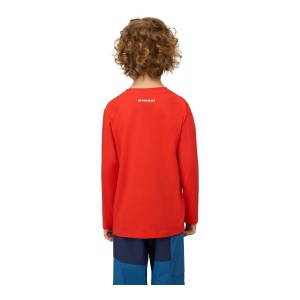 Bluza Copii Mammut Core Longsleeve Logo Mammut Red - Img 5
