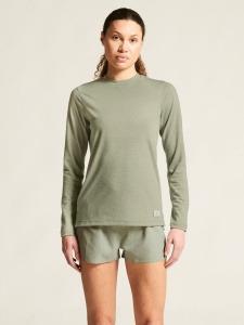 Bluză dame Craft Layers Thermal Mesh Cn - gri | strat de bază termic - Img 2