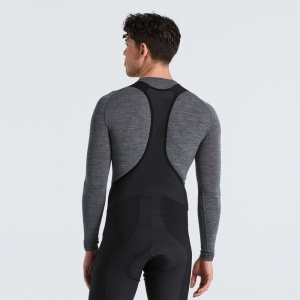 Bluza SPECIALIZED Men's Merino Seamless LS Base Layer - Grey - Img 5