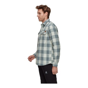 Camasa Barbati Mammut Tamaro Longsleeve Silver Sage-Strata - Img 4