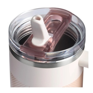 Cana Cu Pai Stanley Quencher H2.O Flowstate Pink 1.18L - Img 3