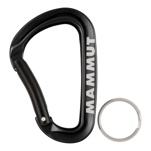 Carabiniera Mammut Mini Carabiner Workhorse Keylock L Black - Img 2