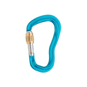 Carabiniera Pirum Gi Alloy Screwlock Blue Anodized | 30Kn
