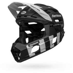 Casca Bell Super Air R Spherical White Black, Marime: L - Img 3