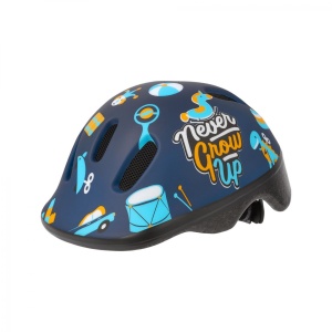 Casca copii Polisport Toys, XXS (44-48) albastra mat - Img 2