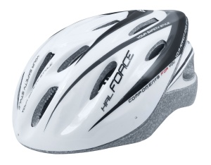 Casca Force Hal Alb/Negru XS/S (48-54 cm)