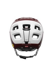 Casca MTB POC Tectal Race Mips - Garnet Red/Hydrogen White Matt - Img 4