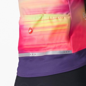Castelli - jacheta ciclism - Perfetto LTD RoS 2 W 4-14 gr C - roz multicolor - Img 4