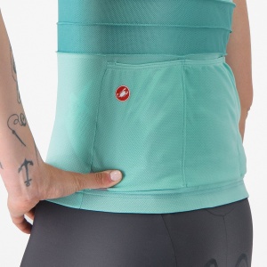 Castelli - maiou ciclism - Anima 4 Sleeveless - 20-35 gr C - albastru deschis - Img 3