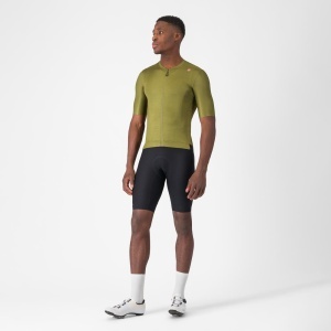Castelli - pantaloni ciclism scurti cu bretele - Espresso Bibshort - 15-35 gr C - negru - Img 8