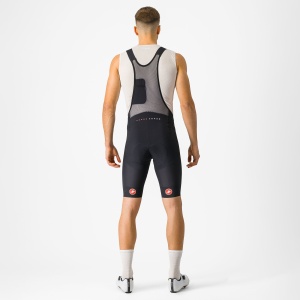 Castelli - pantaloni ciclism scurti cu bretele - Superleggera Bibshort - 20-40 gr C - negru - Img 6