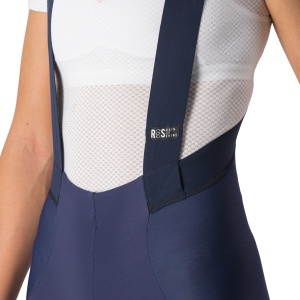 Castelli - Pantaloni lungi ciclism cu bretele iarna si vreme rece pentru femei Sorpasso Ros W bibtight - albastru belgian gri reflex - Img 3