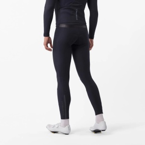 Castelli - pantaloni lungi cu bretele - Thermowoven Bibtight - negru - 3XL - Img 2