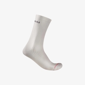 Castelli - sosete ciclism - Bandito 2 Merino 18 Sock - alb - LXL - 40-43
