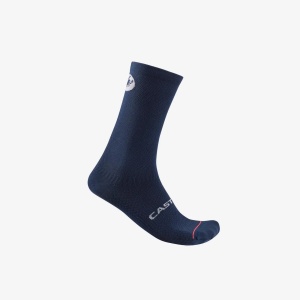 Castelli - sosete ciclism iarna - Scorpion Logo 20 Thermal Sock - alb - LXL - 40-43 - Img 1