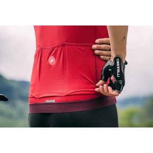 Castelli - tricou ciclism cu maneca scurta pentru barbati Espresso Jersey - maro deschis mocha gri inchis - Img 12
