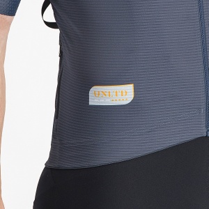 Castelli - tricou ciclism maneca scurta race fit - Unlimited Pro Jersey - 18-35 gr C - albastru | portocaliu - Img 8