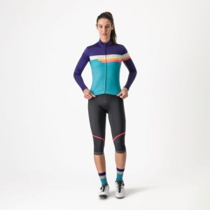 Castelli - tricou maneca lunga W 12-18 gr C - Tornare - mov | bleu - Img 5