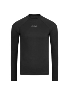 CEP - bluza base layer maneca lunga - Core Run Merino - black - L