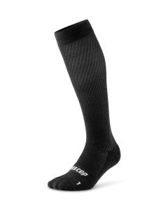 CEP - sosete compresie inalte - flight socks tall - black