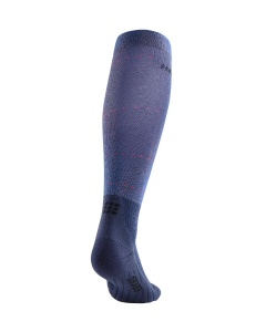 CEP - sosete compresie inalte - infrared recovery socks tall W - blue - Img 2