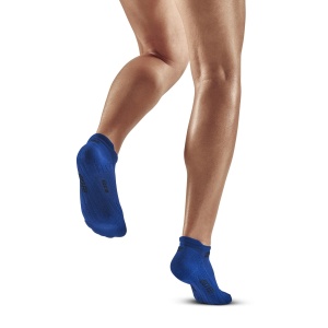 CEP - Sosete de compresie femei model sub glezna The Run Socks No Show W socks - albastru - Img 4
