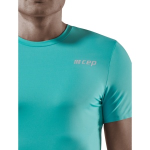 CEP - tricou cu maneca scurta - Run Shirt round neck - Ocean - Img 5