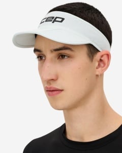 CEP - vizor - run foldable visor - burgundy - Img 29