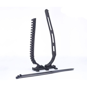 Clema (suport) din cauciuc universală 90–210 mm pentru prindere lanterne, topoare, stingătoare, chingi scule sau accesorii auto și camping, Fitrub