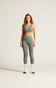 Colanți Craft Collective 7/8 Tights - verzi | antrenament femei