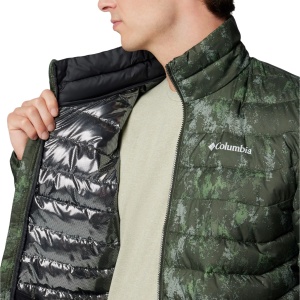 Columbia - Geaca Barbati Columbia Powder Lite II Printed - verde - Img 6