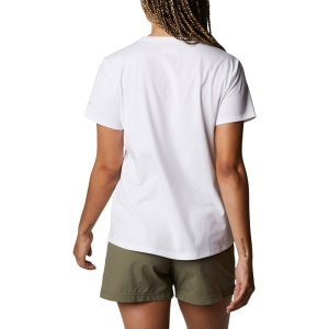 Columbia - Tricou Femei Columbia Sun Trek Ss Graphic Tee - alb - Img 5