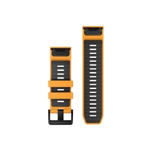 Curea Ceas Garmin Silicon Quickfit 26Mm Spark Orange/Graphite 010-13393-01 - Img 2