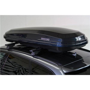 Cutie portbagaj Menabo Diamond DUO 450 Black, 163x90x36cm - Img 6