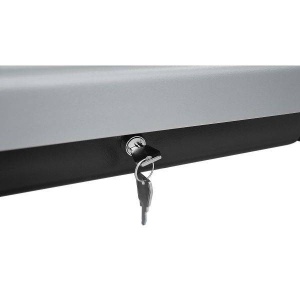 Cutie portbagaj Menabo Marathon Silver 460, 195x79x36cm - Img 3