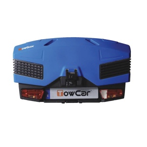 Cutie portbagaj pe carligul de remorcare TowBox Evo, Marine Albastru - Img 2