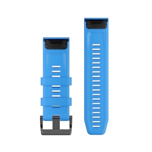 Garmin curea silicon albastru QuickFit 26 pentru Fenix 5x / 3 / 3HR - Img 2