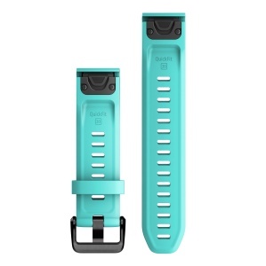 Garmin - curea silicon - QuickFit 20 - Lakeside Blue - Img 21