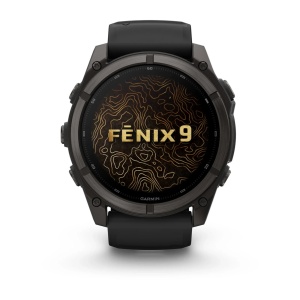 Garmin Fenix 9 AMOLED - 51 mm Titan DLC Carbon - Smartwatch Multisport Premium cu AMOLED - Img 2
