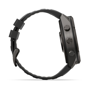 Garmin Fenix 9 Pro AMOLED inReach - 51 mm Titan DLC Carbon Gray - Smartwatch Multisport Premium cu AMOLED - Img 5