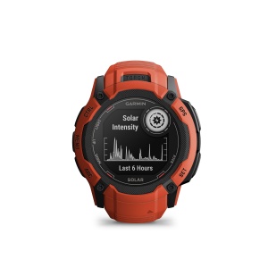 Garmin Instinct 2X Solar - smartwatch robust cu GPS - Rosu - Img 4