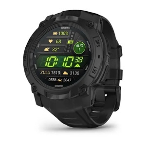 Garmin - Instinct 3 - 45 mm AMOLED - Black with Bolt Blue | Black Band - Img 104