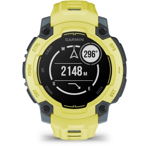 Garmin - Instinct 3 - 45 mm AMOLED - Black with Bolt Blue | Black Band - Img 154