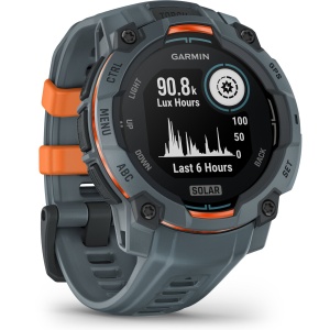 Garmin INSTINCT 3 - 45 mm Solar albastru Twilight - smartwatch robust cu GPS - Img 4