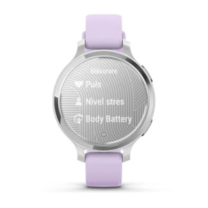 Garmin - Lily 2 Active - Argintiu, curea de silicon Purple Jasmina - Img 4