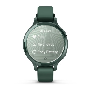 Garmin - Lily 2 Active - verde Jasper Green Bezel - curea de silicon Jaspers Green - Img 4